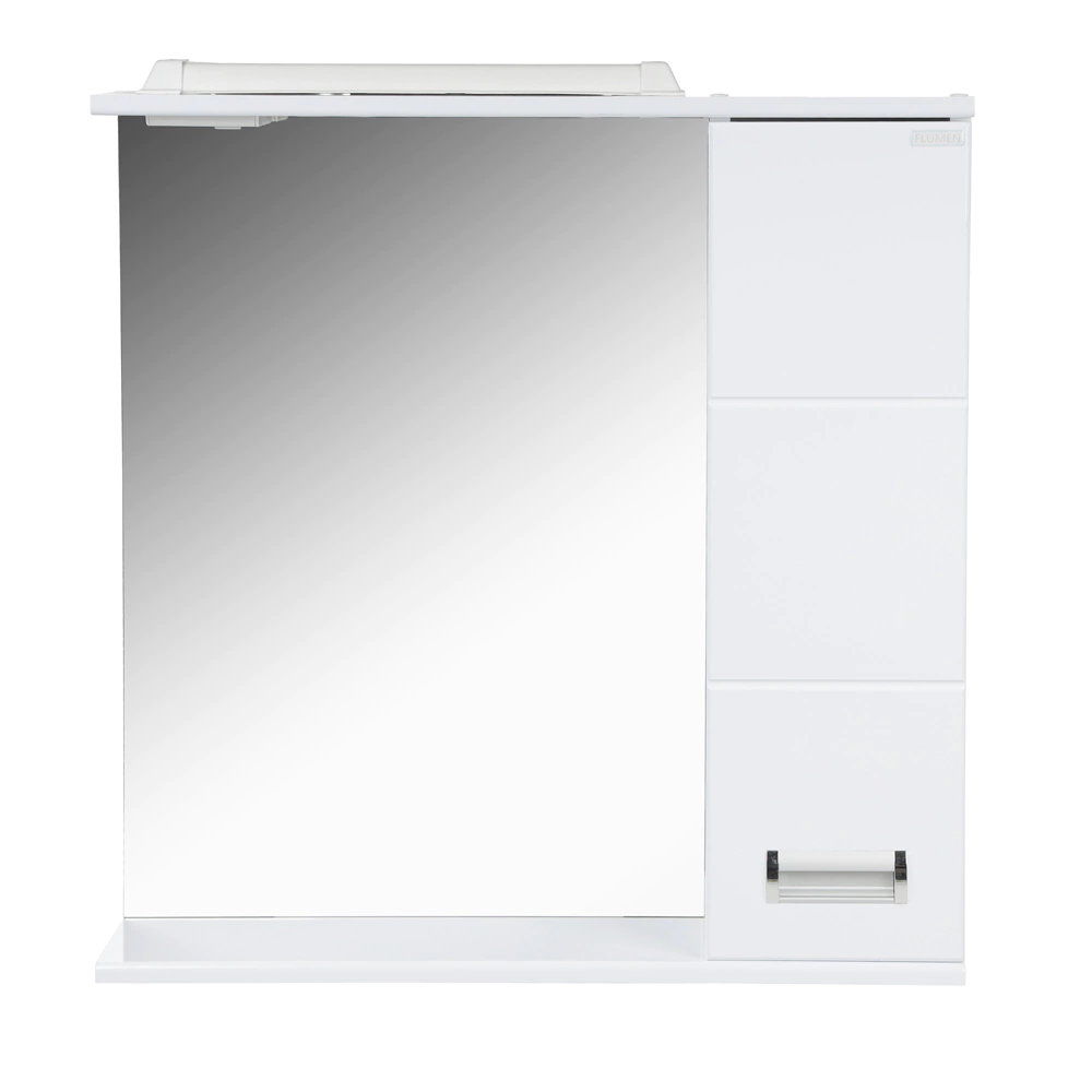 Зеркало-шкаф FLUMEN Балтика 67 см с подсветкой