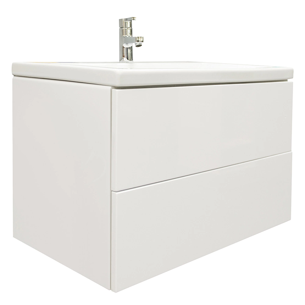 Фасад для корпуса тумбы 1Marka 60 см МДФ белый