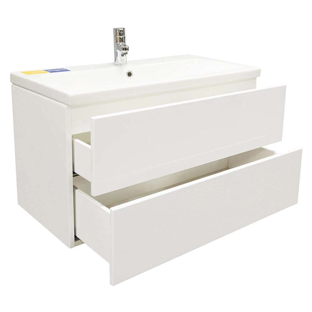 Фасад для корпуса тумбы 1Marka 60 см МДФ белый