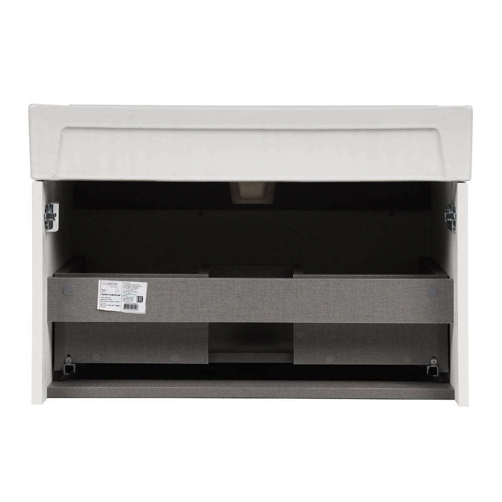 Тумба без раковины FLUMEN DESIGN Aina 70 см подвесная белая