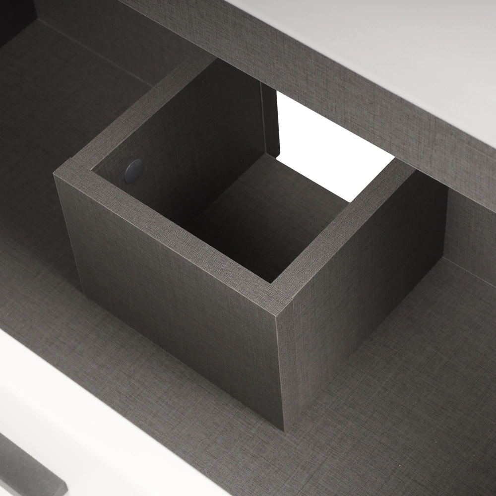 Тумба без раковины FLUMEN DESIGN Aina 70 см подвесная белая