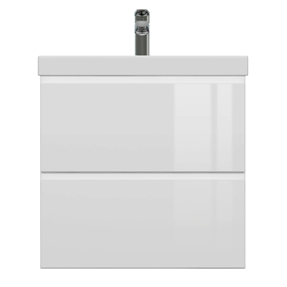 Тумба без раковины Cersanit Moduo 60 см подвесная белая
