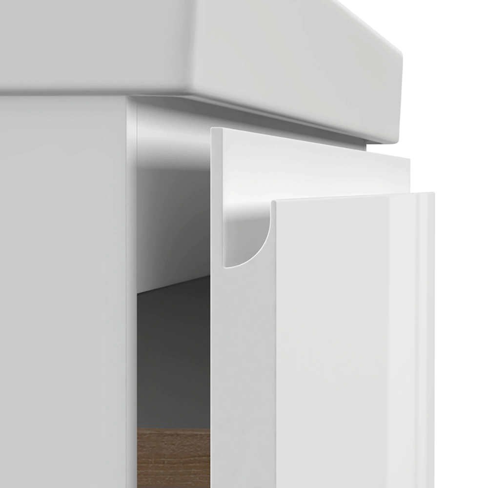 Тумба без раковины Cersanit Moduo 60 см подвесная белая