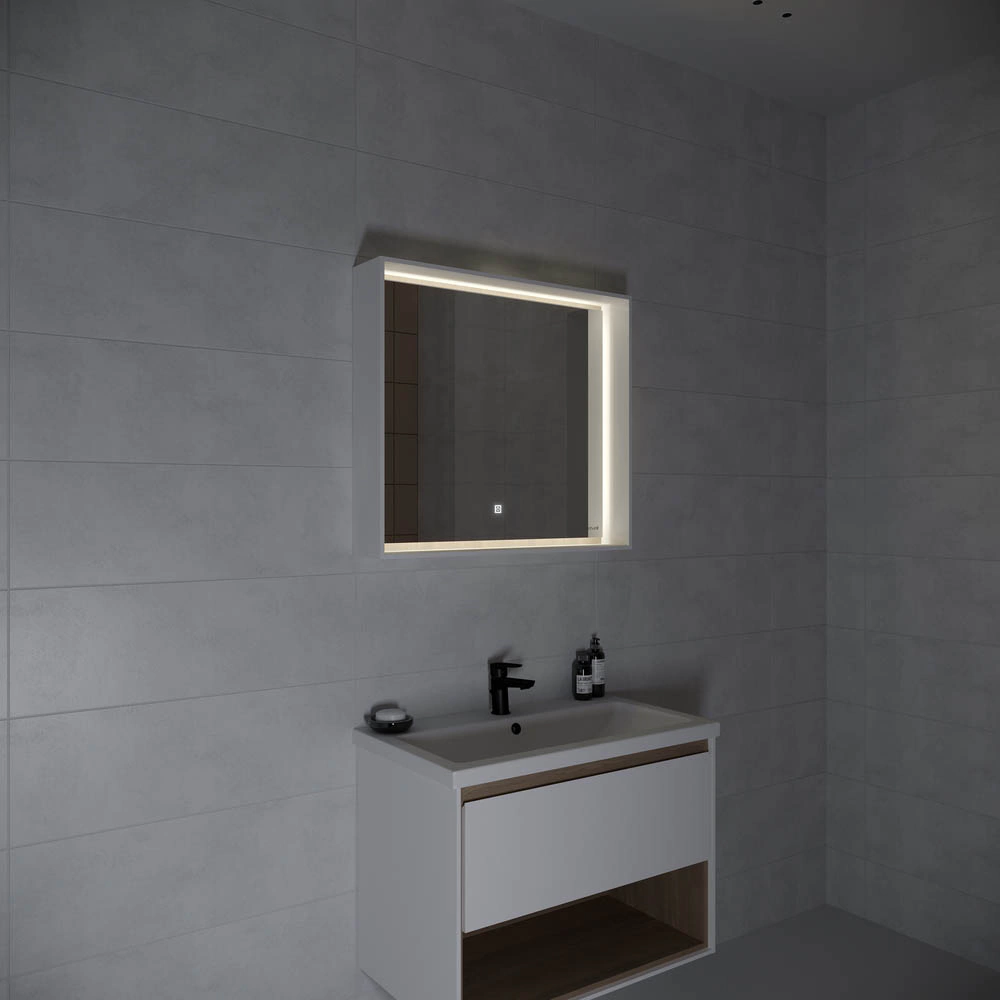 Зеркало Cersanit LOUNA 80x70 см с подсветкой