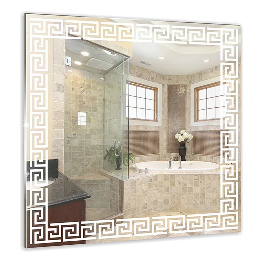 Зеркало Греция с рисунком 53x55 см