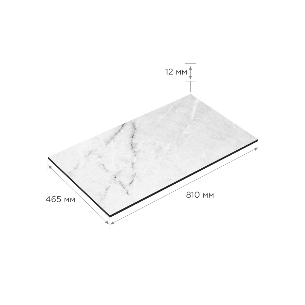 Столешница HPL Slotex Quartzite 81х46,5х1,2 см