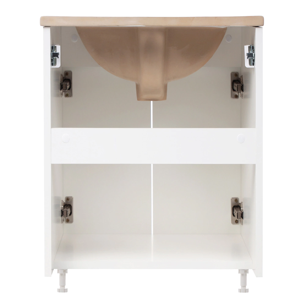 Тумба без раковины FLUMEN Хелми 50 см напольная белая