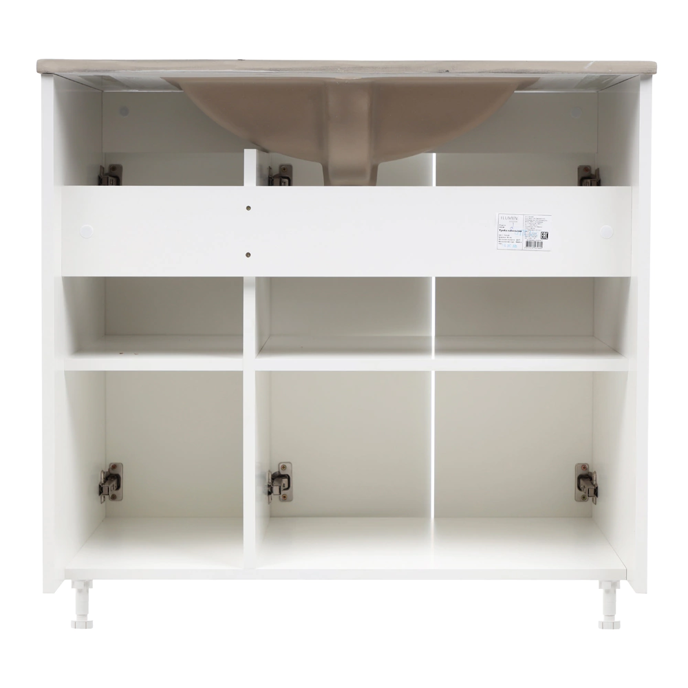 Тумба без раковины FLUMEN Хелми 80 см напольная белая