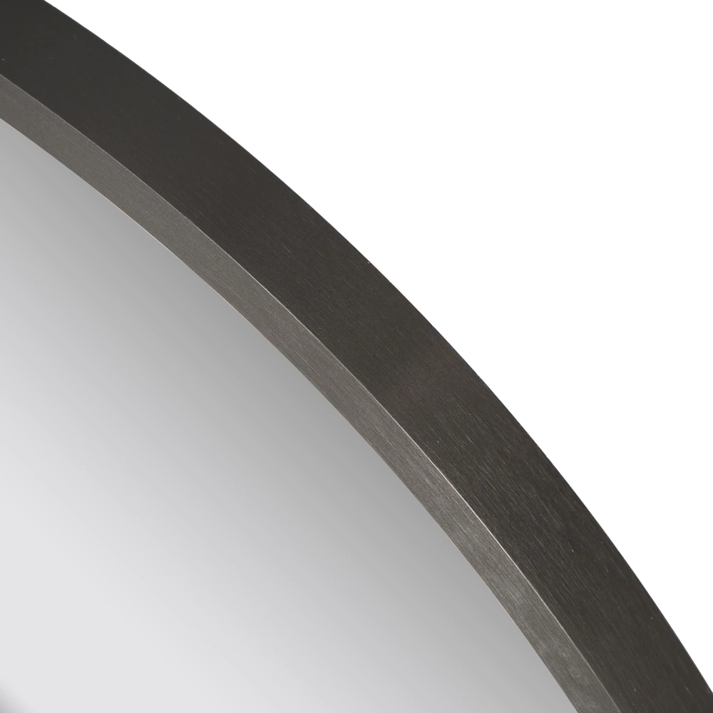 Зеркало FLUMEN DESIGN Racee 45х90 см с подсветкой и графитовой рамкой