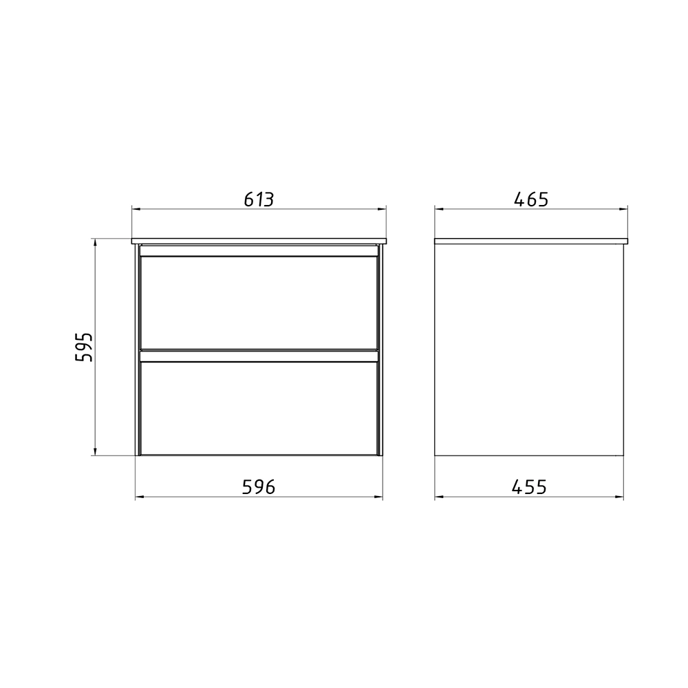 Тумба без раковины FLUMEN DESIGN Арианна 60 см подвесная авокадо