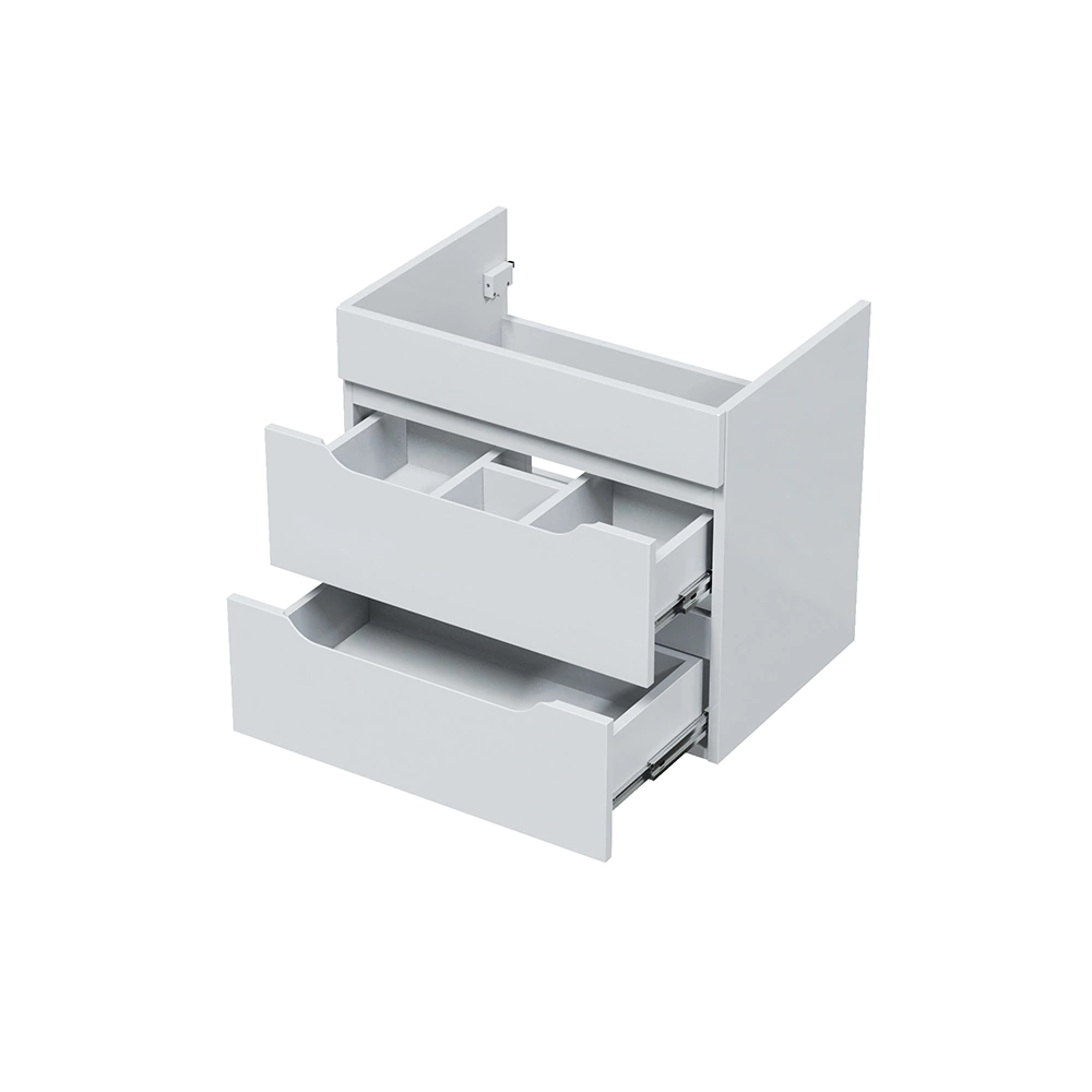 Тумба без раковины Мирсант Soho 60 см подвесная белая