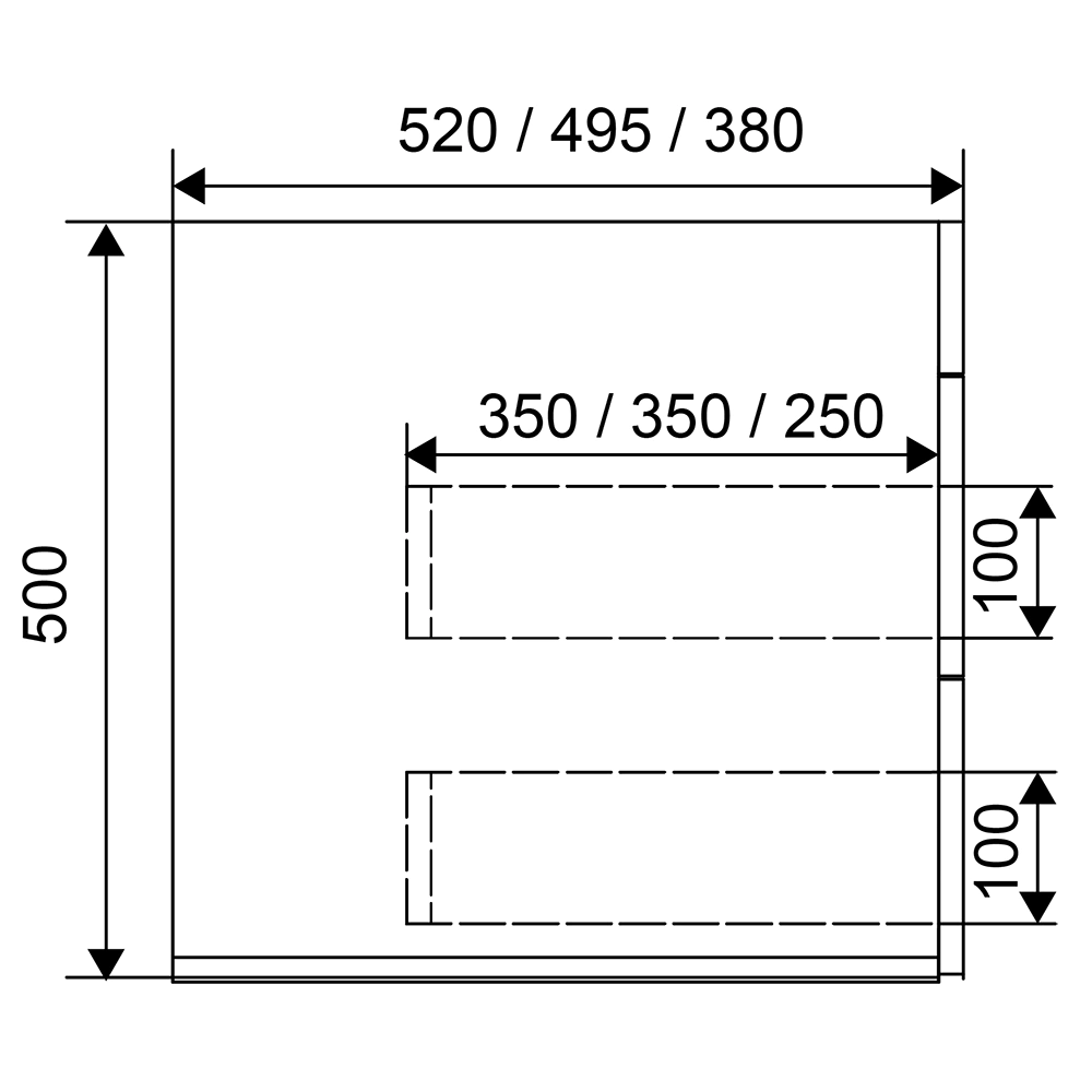 Тумба без раковины Мирсант Soho 80 см подвесная белая