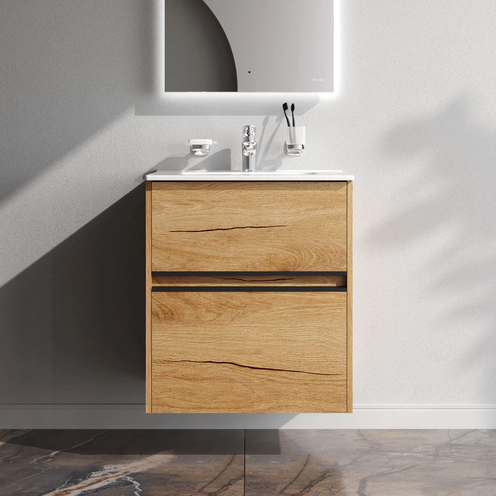 Тумба с раковиной AM.PM Sense 60 см подвесная дерево