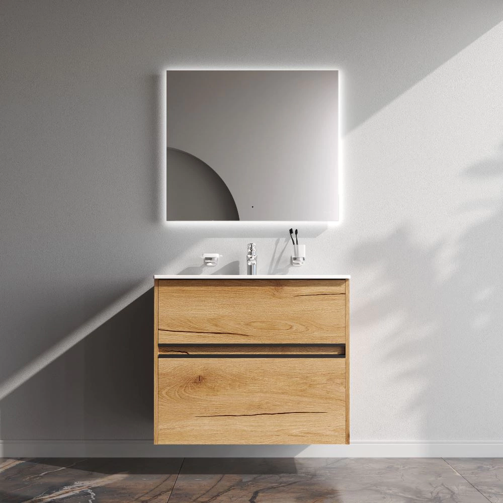 Тумба с раковиной AM.PM Sense 80 см подвесная дерево