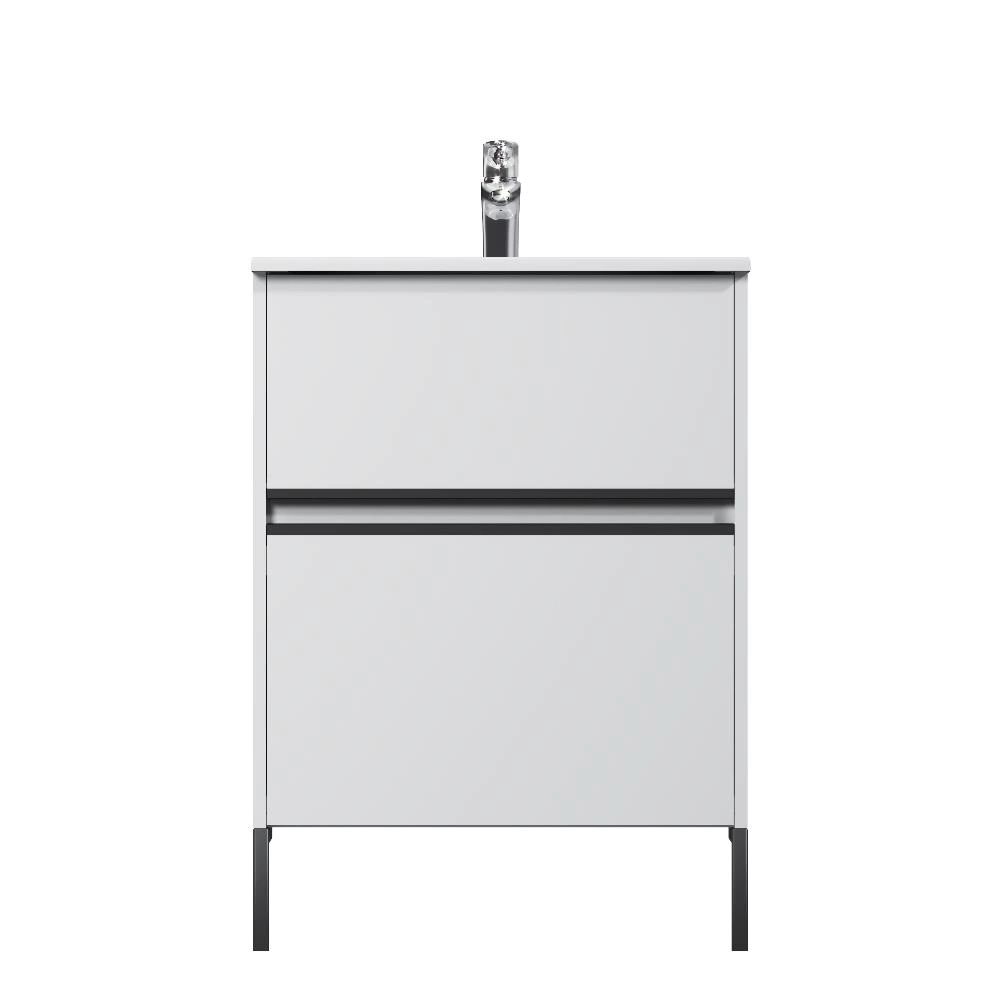 Тумба с раковиной AM.PM Sense 60 см подвесная белая