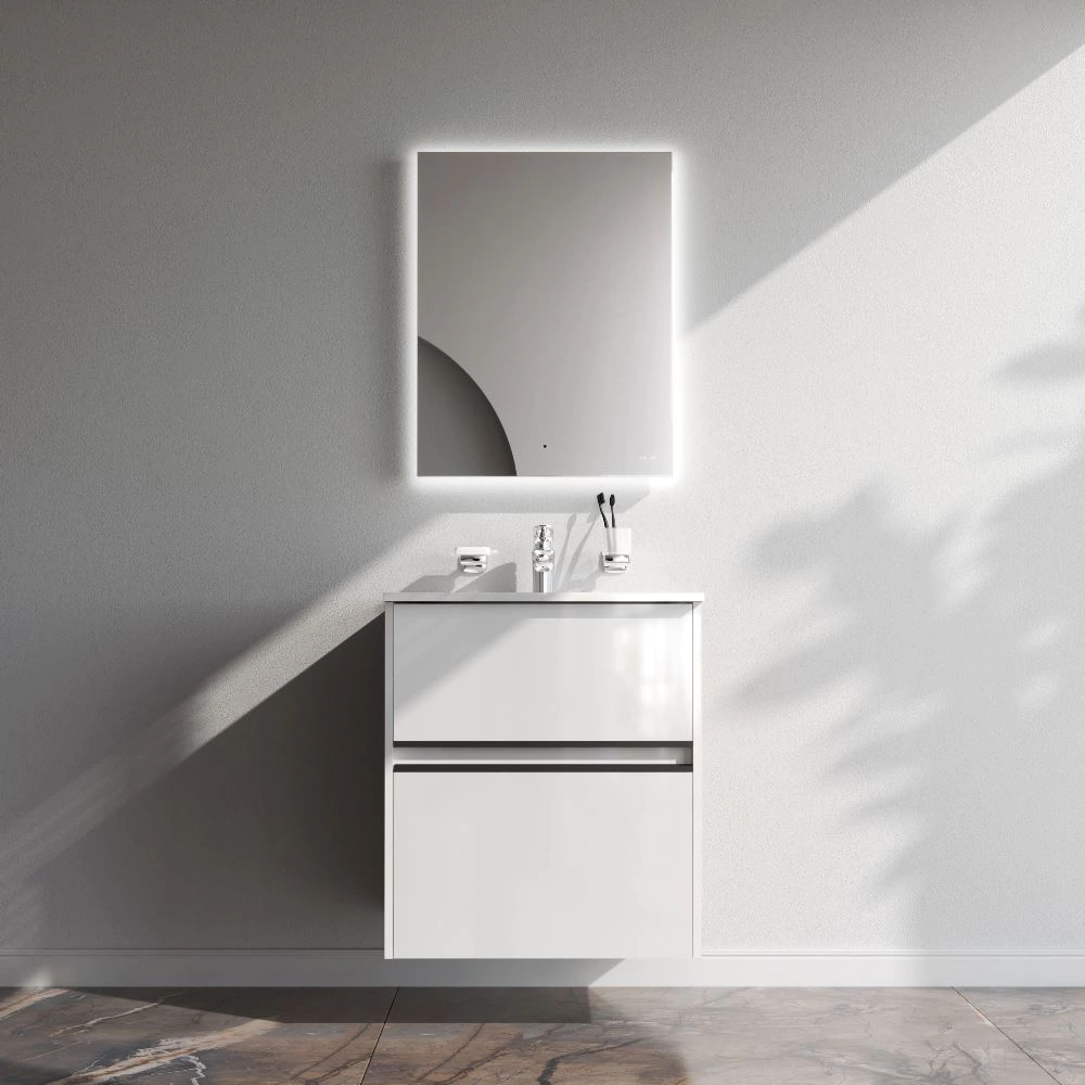 Тумба с раковиной AM.PM Sense 60 см подвесная белая