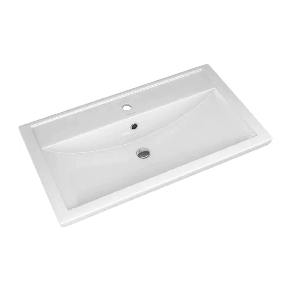 Тумба с раковиной FLUMEN Эльде 80 см подвесная дуб вотан