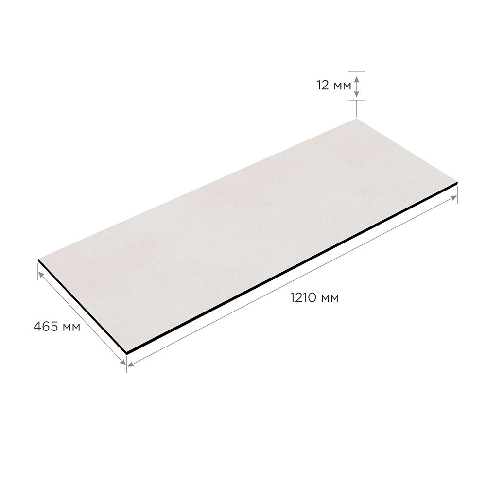 Столешница HPL Slotex Dominicana 121х46,5х1,2 см