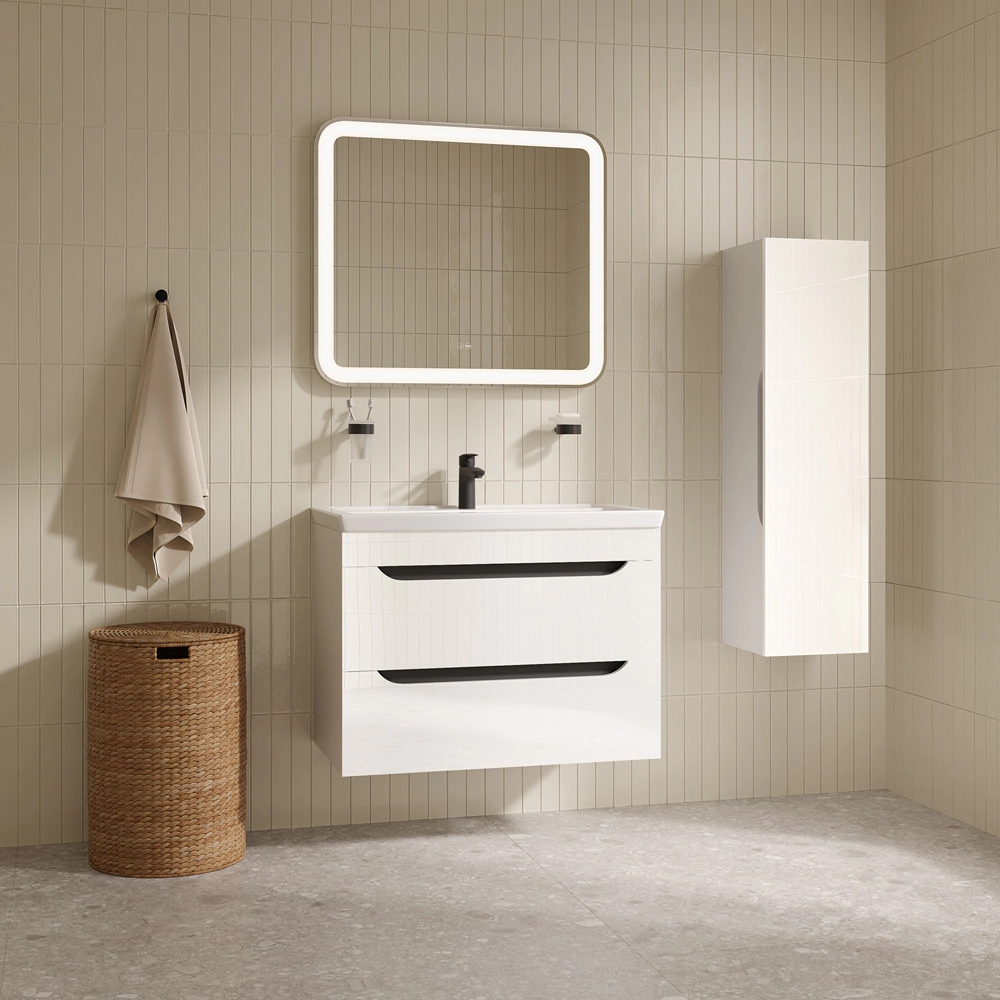 Пенал IDDIS Рэй 30 см подвесной белый