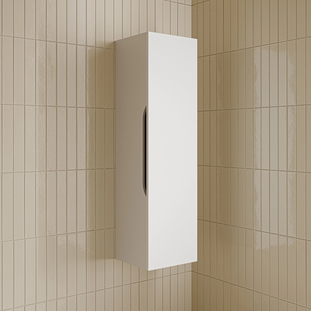 Пенал IDDIS Рэй 30 см подвесной белый