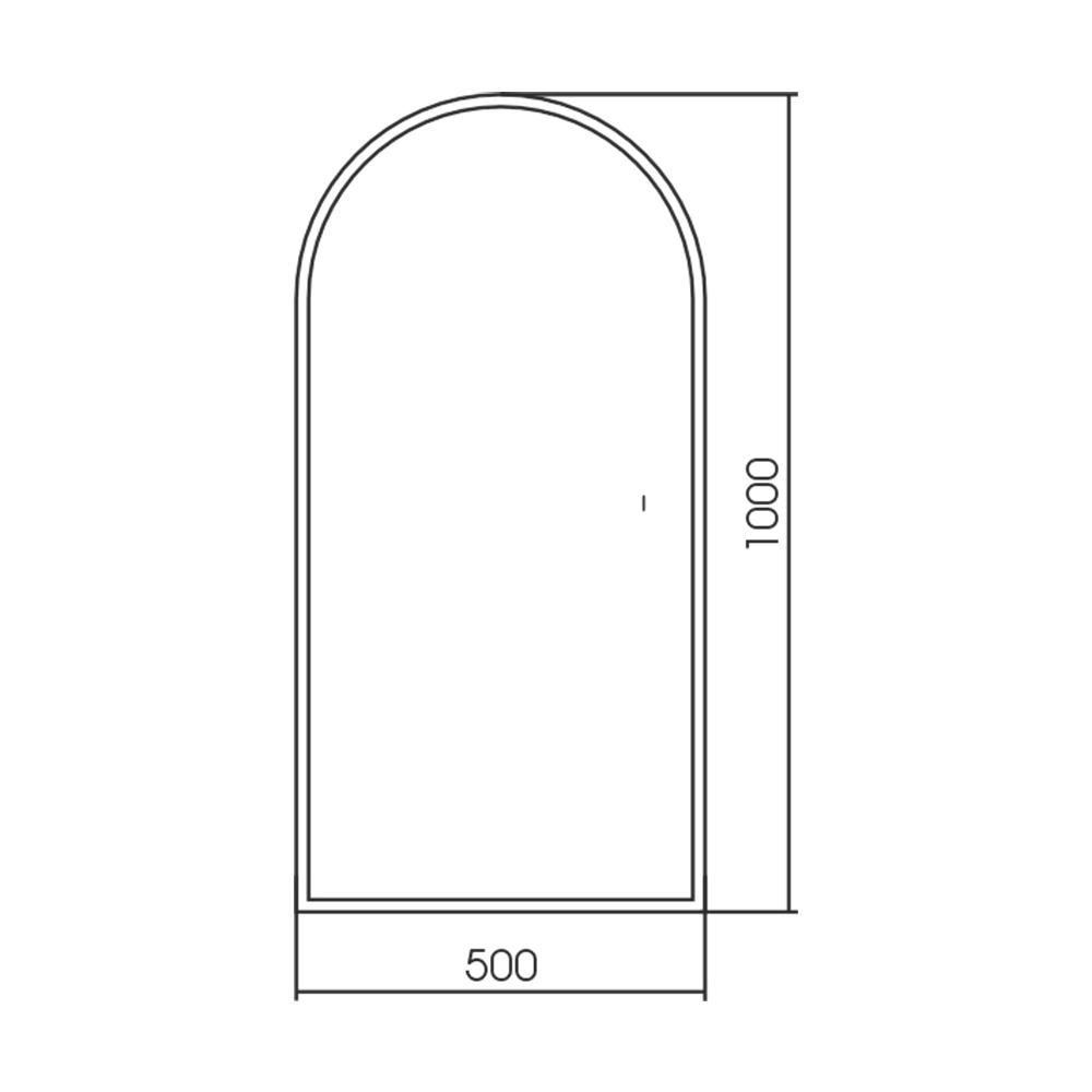 Зеркало Silver Mirrors Donna-ТХ 50x100 см с подсветкой