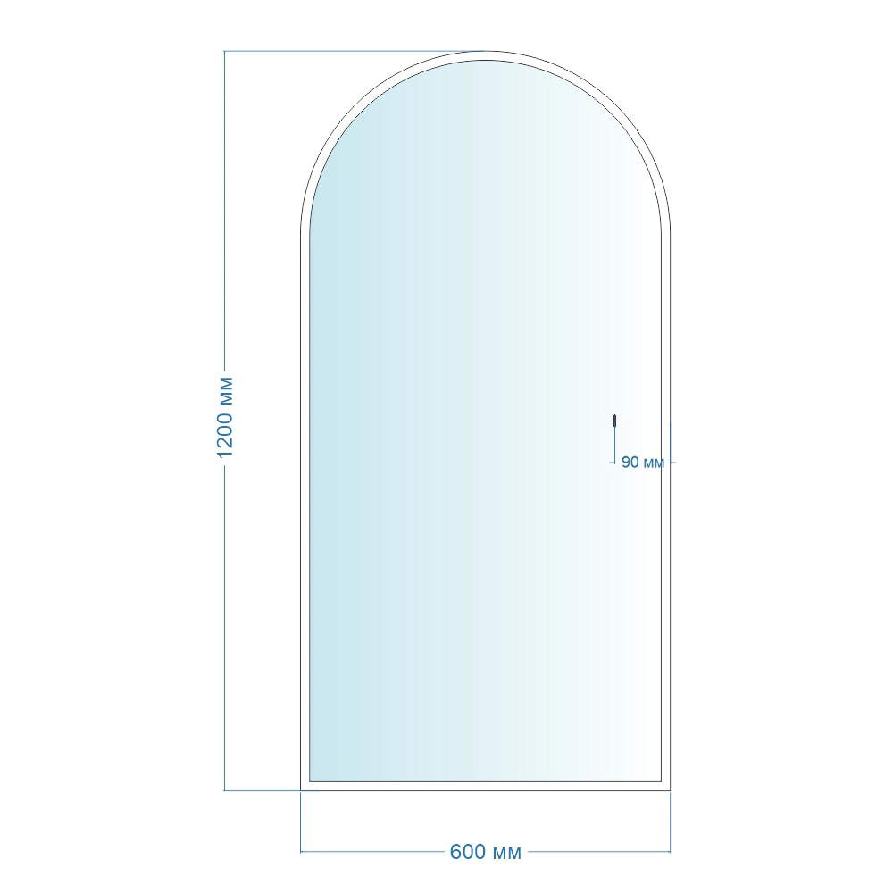 Зеркало Silver Mirrors Donna-ТХ 60x120 см с подсветкой