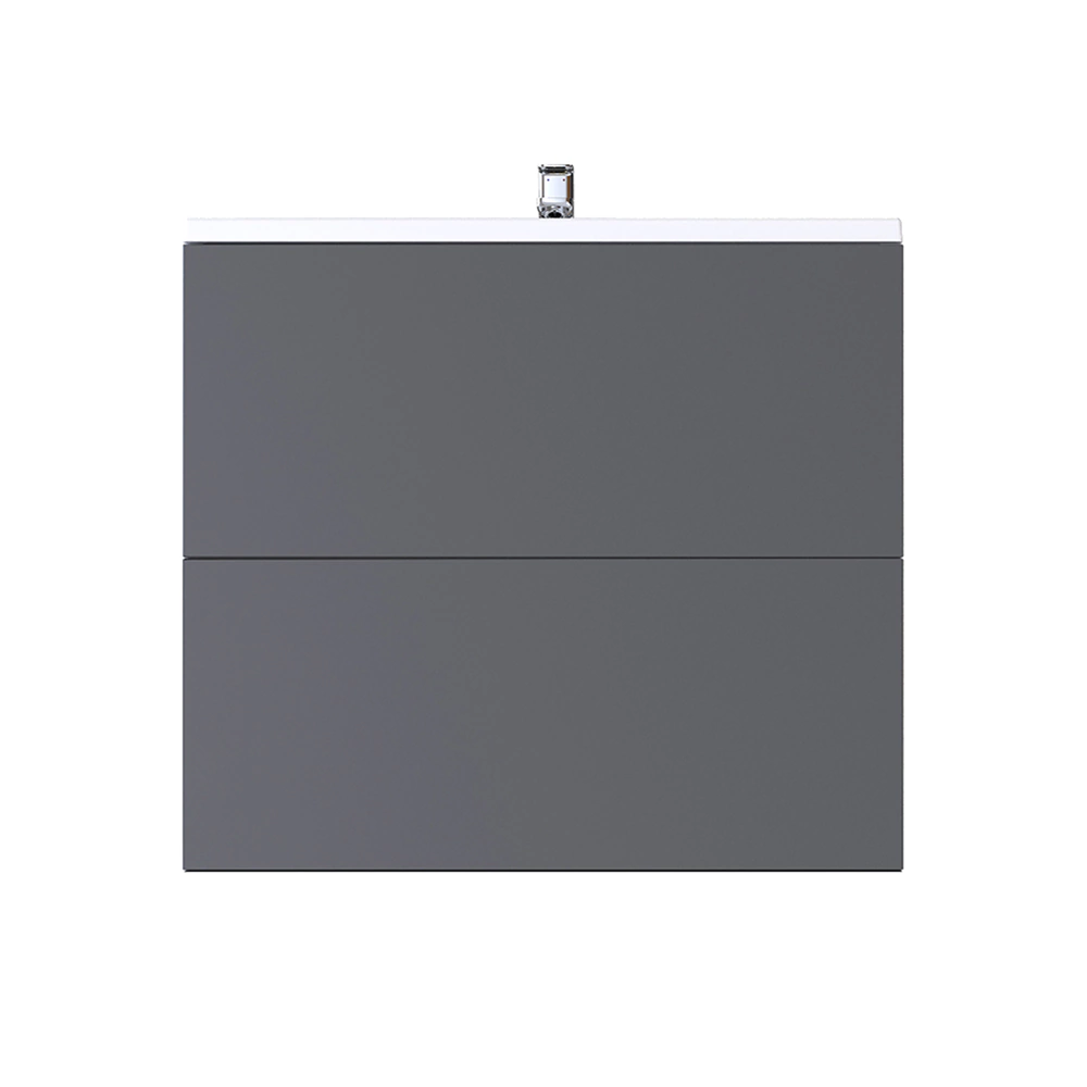 Фасад для корпуса тумбы 1Marka MIX 60 см силк графит