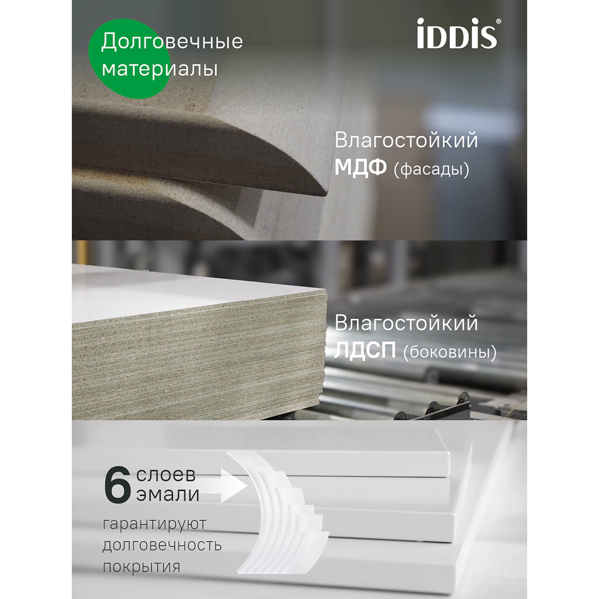 Пенал IDDIS Клауд Икс 40 см подвесной белый