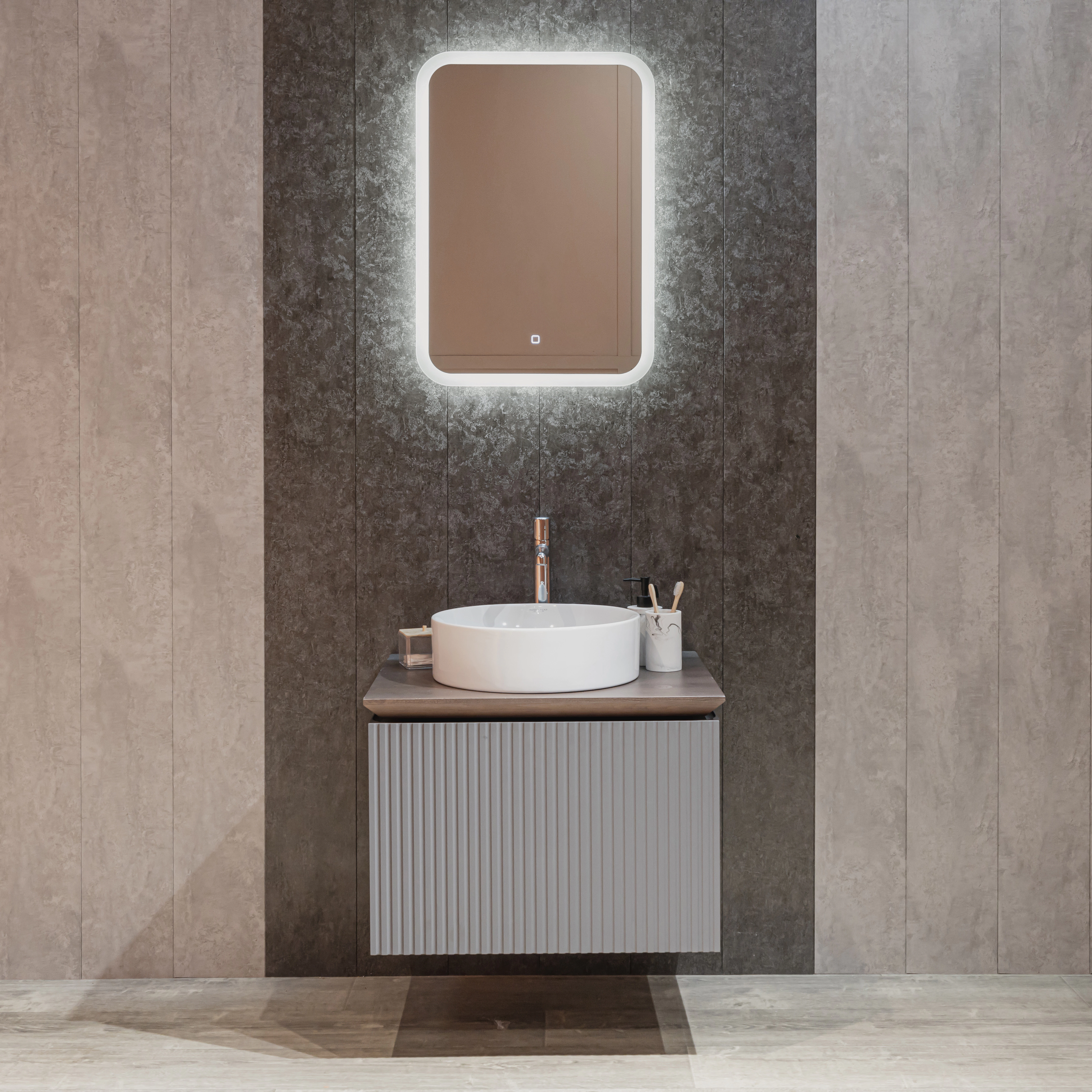 Зеркало Silver Mirrors Стив-Л 50х70 см с подсветкой