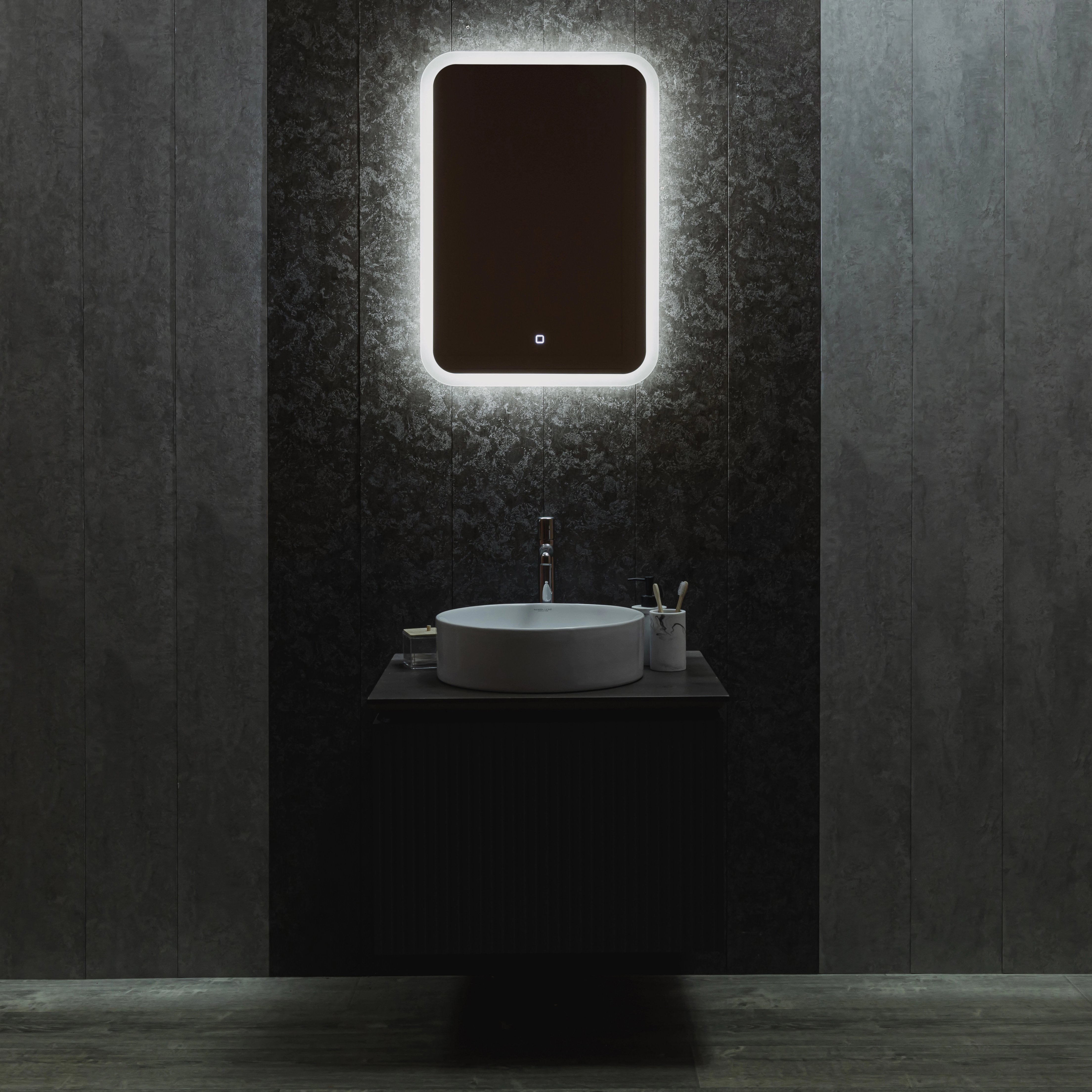Зеркало Silver Mirrors Стив-Л 50х70 см с подсветкой