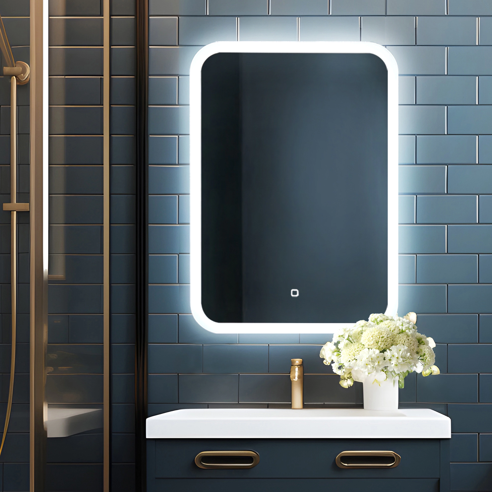 Зеркало Silver Mirrors Стив-Л 50х70 см с подсветкой