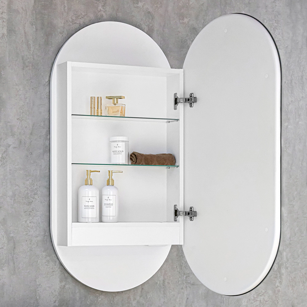 Зеркало-шкаф Silver Mirrors Сохо 50x100 см с подсветкой