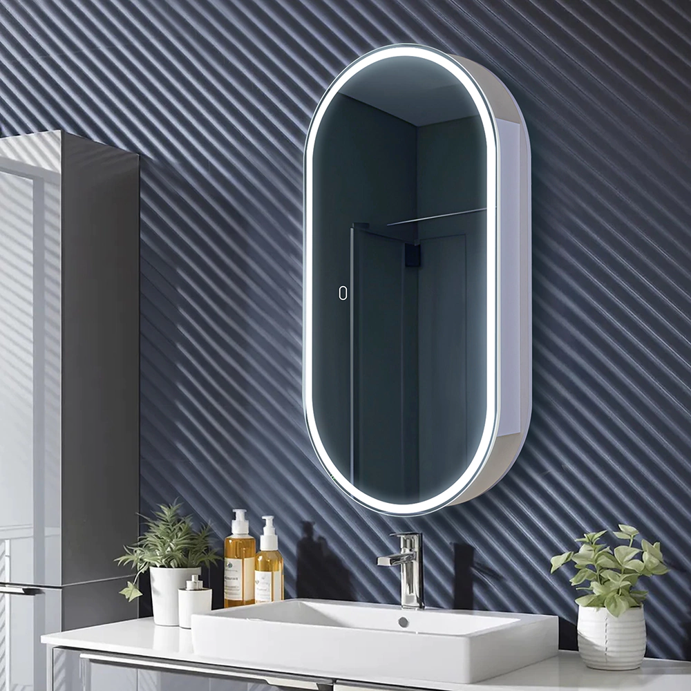 Зеркало-шкаф Silver Mirrors Сохо 50x100 см с подсветкой