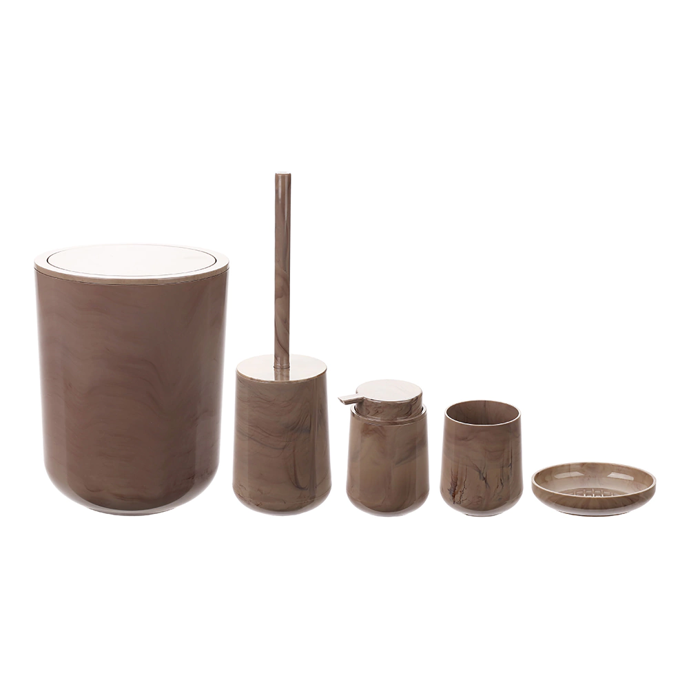 Мыльница VIALEX Elegance Marble latte пластик латте