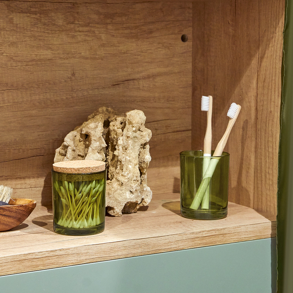 Стакан Moroshka Teriberka стекло зеленый