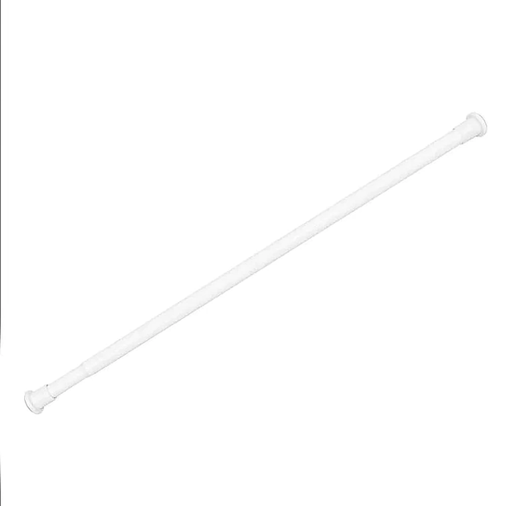 Карниз для ванной BATH PLUS 119-214 см телескопический белый