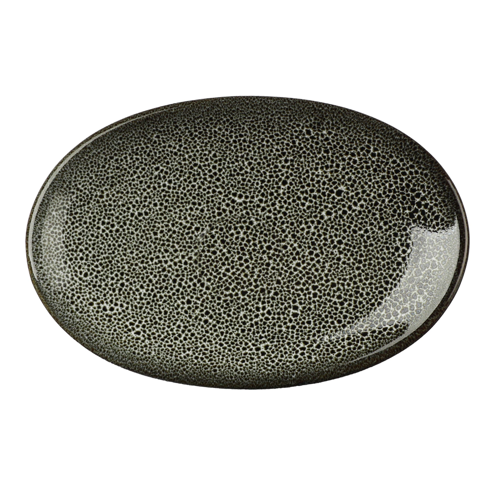 Мыльница FLUMEN Petrichor керамика черная