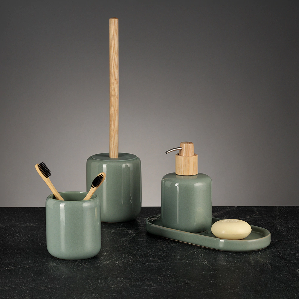 Подставка FLUMEN Saggio керамика мятная