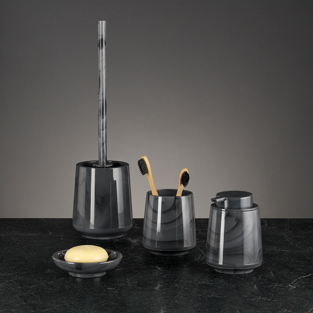 Стакан FLUMEN Haze gray пластик серый