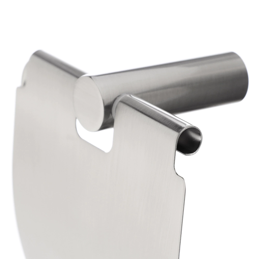 Держатель для туалетной бумаги FLUMEN Orlean с крышкой сатин