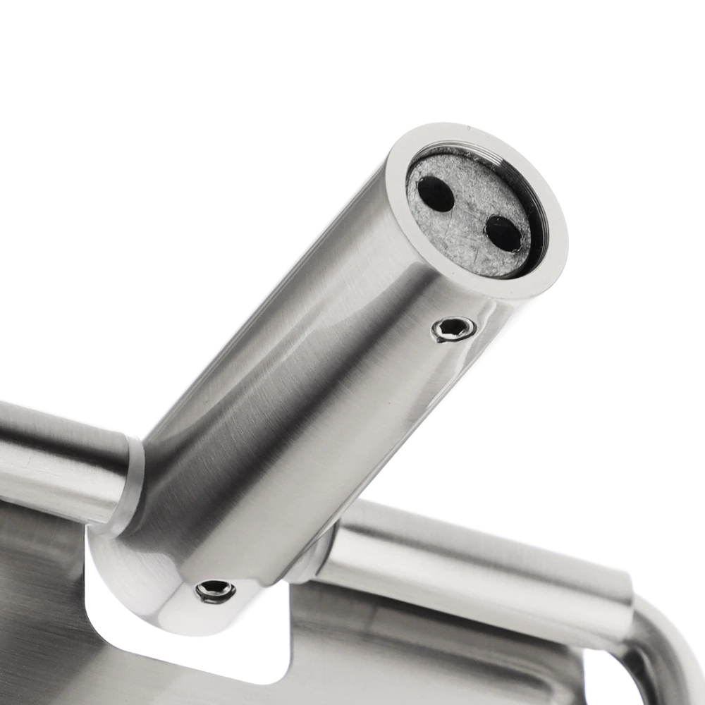 Держатель для туалетной бумаги FLUMEN Orlean с крышкой сатин