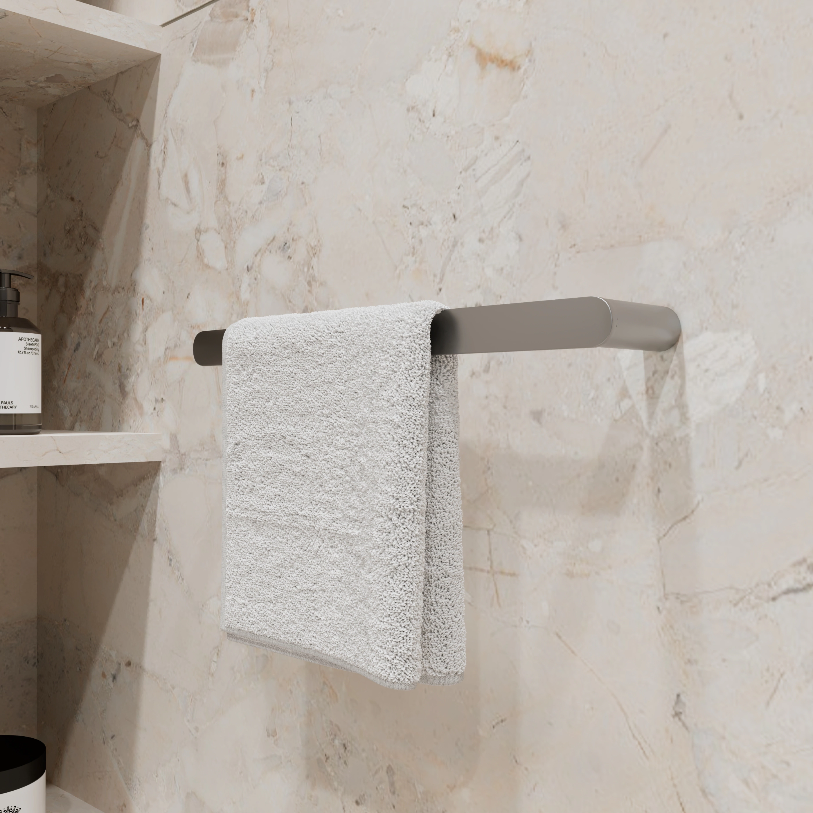 Держатель для полотенец FLUMEN Orlean малый сатин