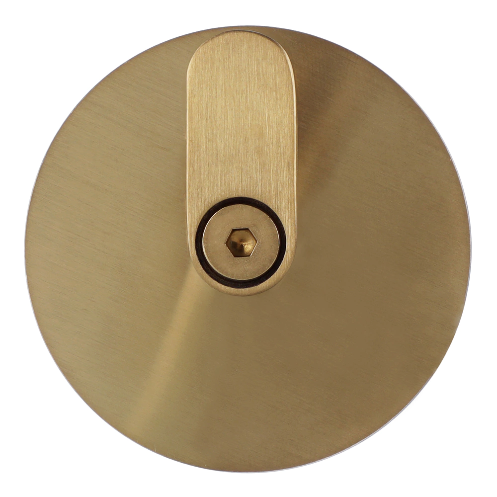 Крючок одинарный FLUMEN DESIGN Petra золото