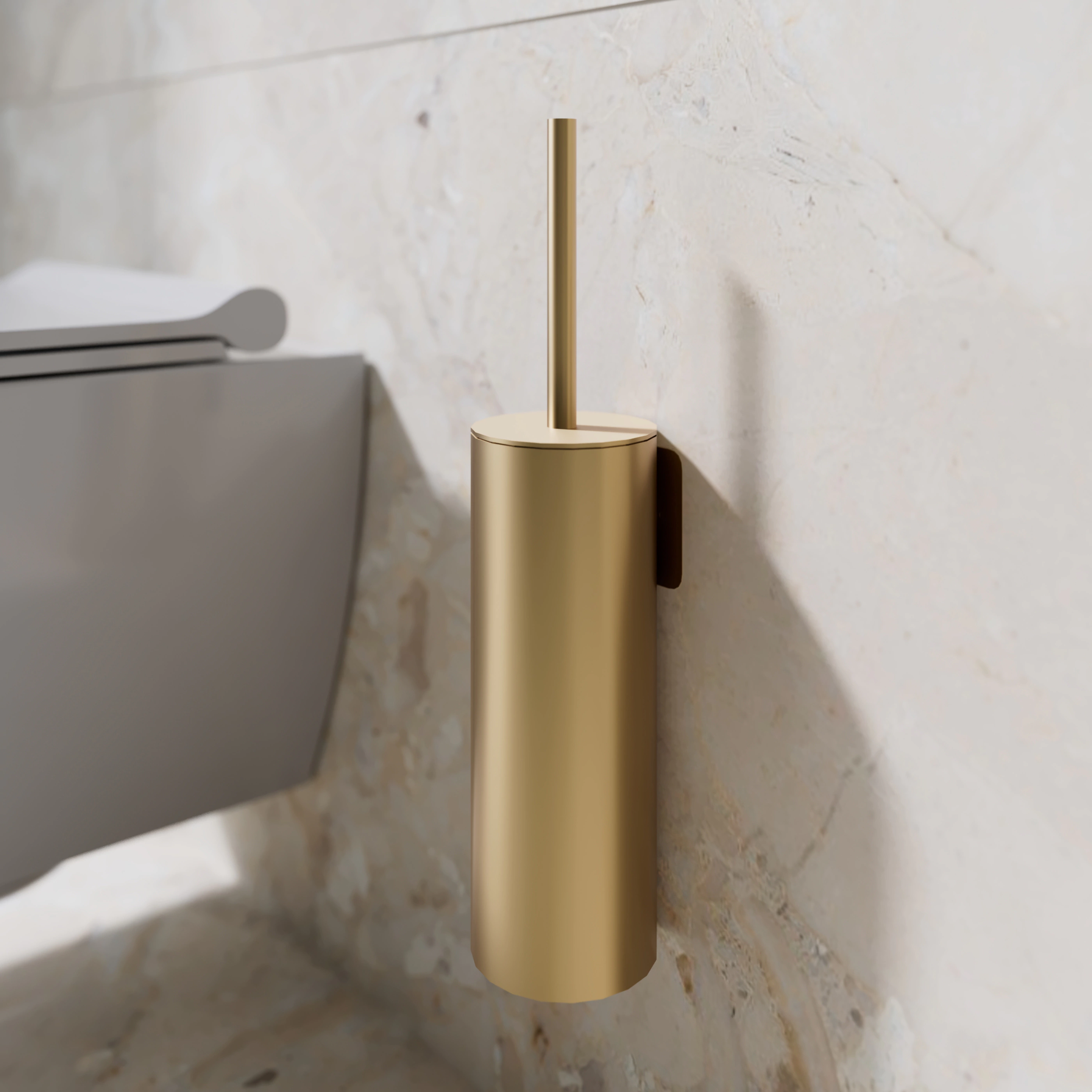 Ершик FLUMEN DESIGN Petra подвесной золото