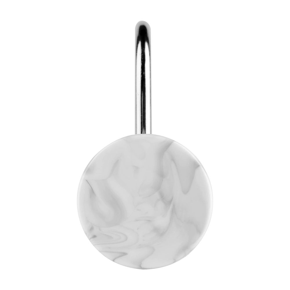 Кольца для штор WESS Mramor 12 шт белые