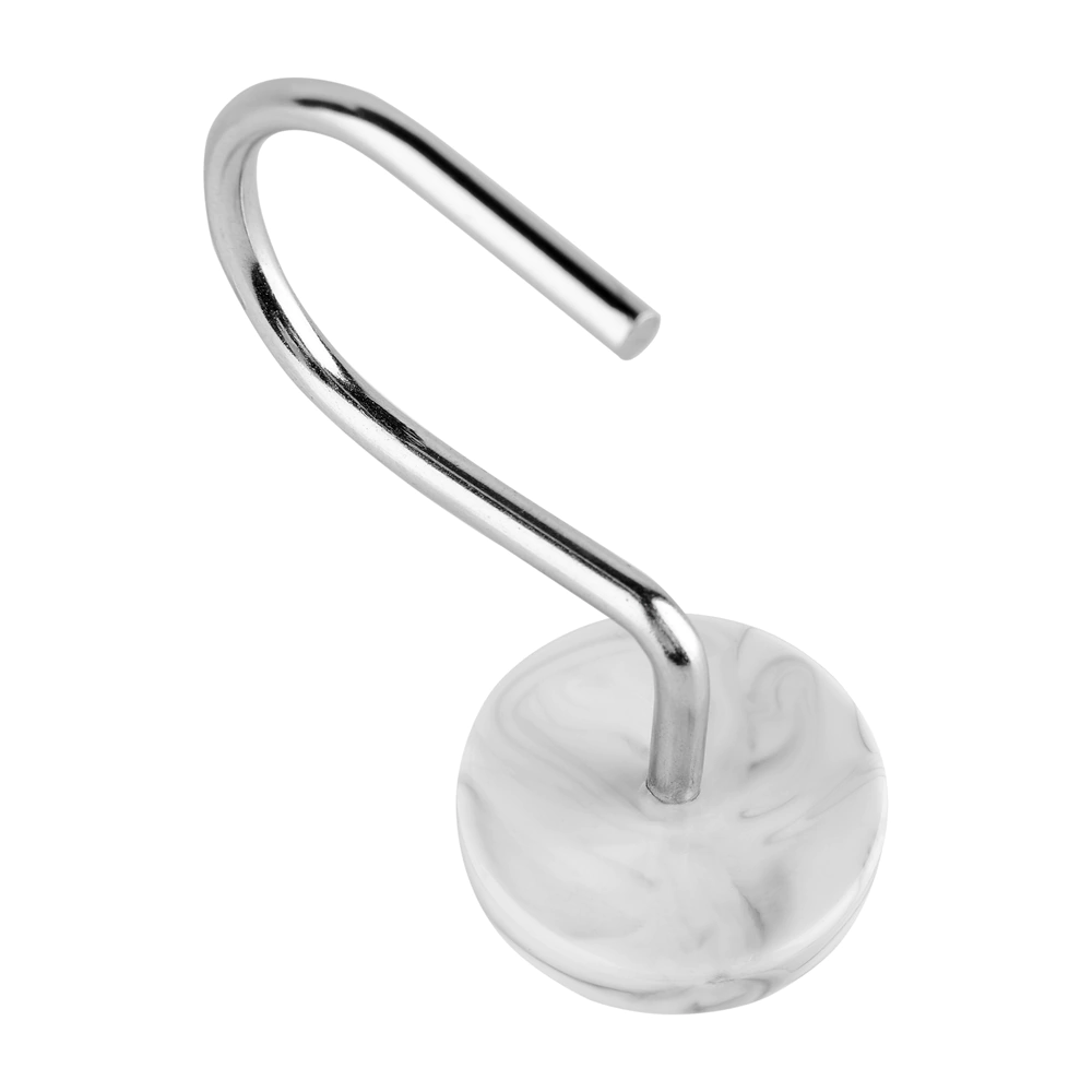 Кольца для штор WESS Mramor 12 шт белые