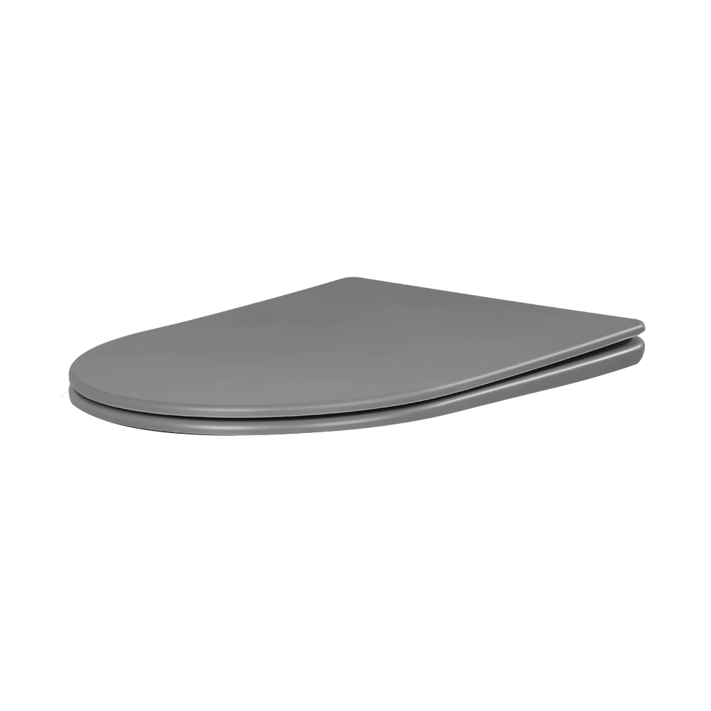 Сиденье для унитаза FLUMEN DESIGN Ardennes gris дюропласт микролифт