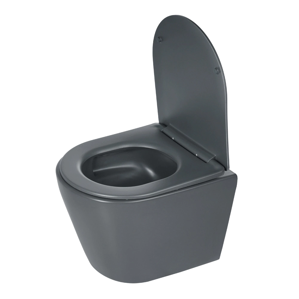 Сиденье для унитаза FLUMEN DESIGN Ardennes gris дюропласт микролифт