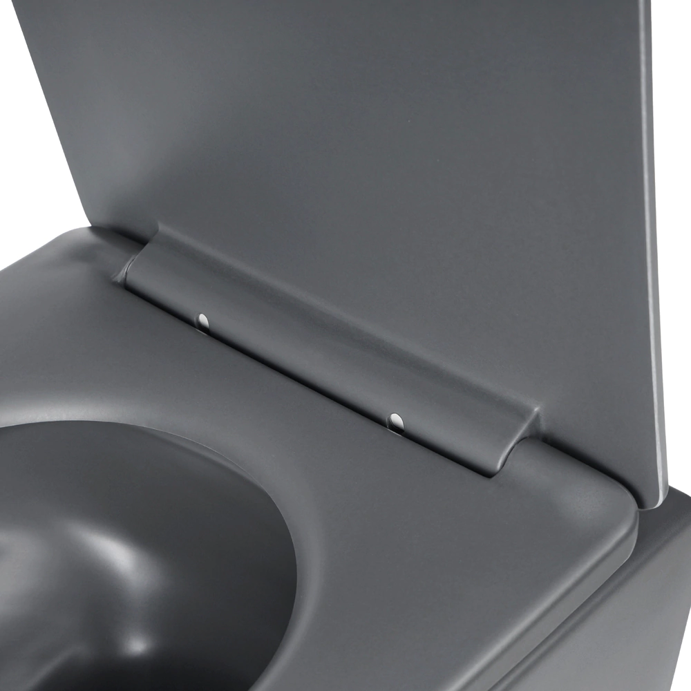 Сиденье для унитаза FLUMEN DESIGN Ardennes gris дюропласт микролифт