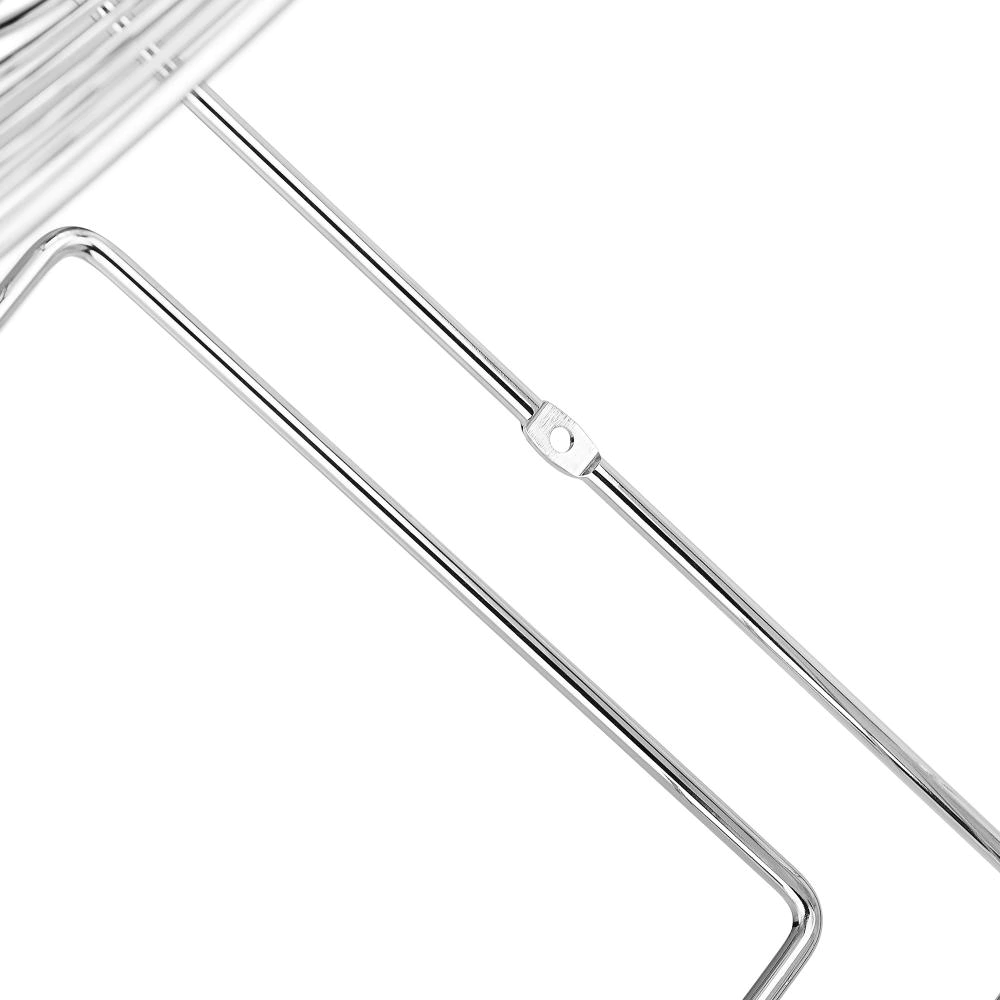 Полка сетчатая ЧМЗ Новые горизонты 3 яруса угловая хром